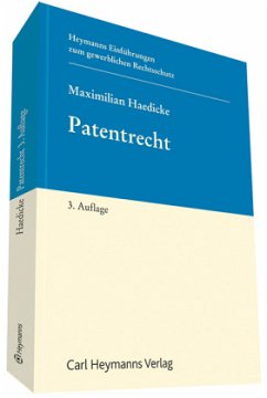 Patentrecht (PatR) - Haedicke, Maximilian W.