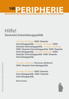 Cover Hilfe! / Peripherie Nr.140