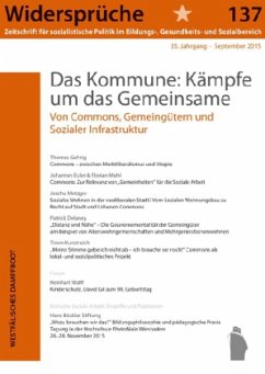 Cover Das Kommune: Kämpfe um das Gemeinsame