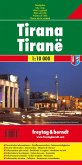 Freytag & Berndt Stadtplan Tirana 1:10.000