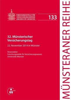 32. Münsterischer Versicherungstag (eBook, PDF)