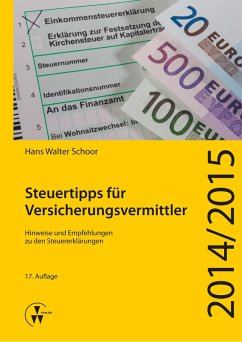Cover Steuertipps für Versicherungsvermittler (eBook, PDF)