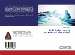 GFRP Bridge panel by material and FEM analysis