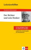 Klett Lektürehilfen - Friedrich Dürrenmatt, Der Richter und sein Henker (eBook, ePUB)
