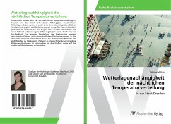 Cover Wetterlagenabhängigkeit der nächtlichen Temperaturverteilung