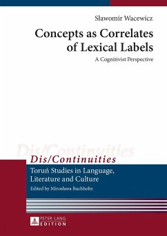 Concepts as Correlates of Lexical Labels - Wacewicz, Slawomir