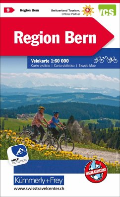 Cover Kümmerly+Frey Velokarte 9 Region Bern 1:60.000