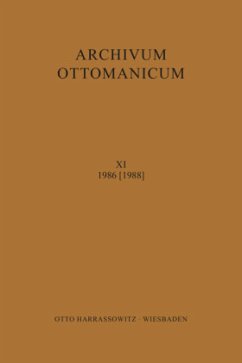 Archivum Ottomanicum XI (1986) [1988]