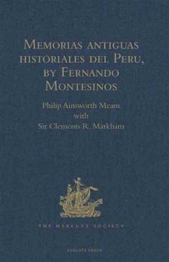 Cover Memorias antiguas historiales del Peru, by Fernando Montesinos (eBook, PDF)
