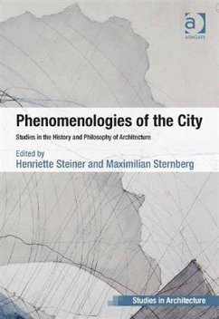 Cover Phenomenologies of the City (eBook, PDF)