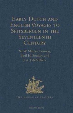Cover Early Dutch and English Voyages to Spitsbergen in the Seventeenth Century (eBook, PDF)