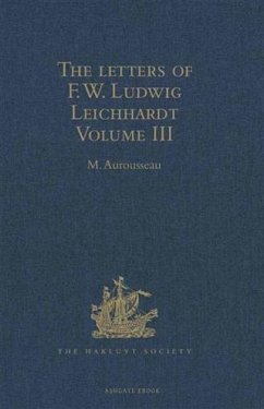 Cover Letters of F.W. Ludwig Leichhardt (eBook, PDF)