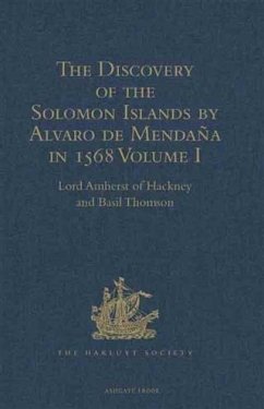 Discovery of the Solomon Islands by Alvaro de Mendana in 1568 (eBook, PDF)