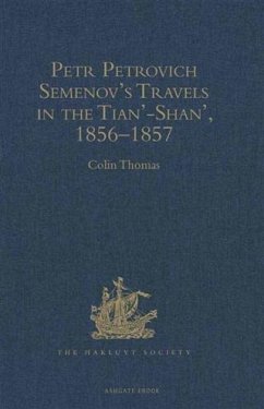 Cover Petr Petrovich Semenov's Travels in the Tian'-Shan', 1856-1857 (eBook, PDF)