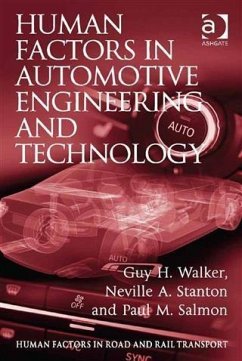 Human Factors in Automotive Engineering and Technology (eBook, PDF) - Walker, Dr Guy H