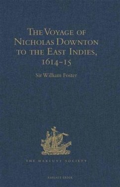Cover Voyage of Nicholas Downton to the East Indies,1614-15 (eBook, PDF)