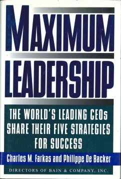 Maximum Leadership (eBook, ePUB) - Farkas, Charles M.; De Backer, Philippe