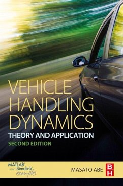 Vehicle Handling Dynamics (eBook, ePUB) - Abe, Masato
