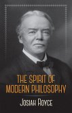 The Spirit of Modern Philosophy (eBook, ePUB)