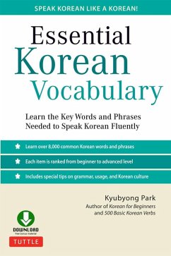 Essential Korean Vocabulary (eBook, ePUB) - Park, Kyubyong