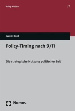 Policy-Timing nach 9/11 - Riedl, Jasmin