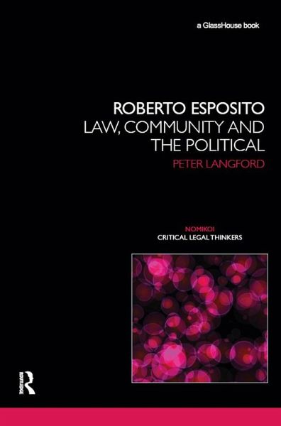 Roberto Esposito (eBook, ePUB) Roberto Esposito (eBook, ePUB)