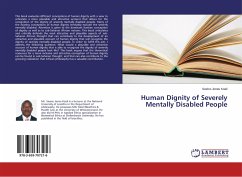 Human Dignity of Severely Mentally Disabled People - Koali, Seeiso Jonas