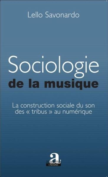 Sociologie de la musique (eBook, PDF)
