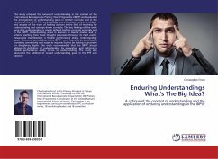 Enduring Understandings What's The Big Idea?