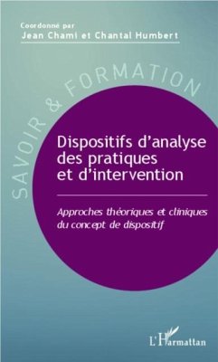 Dispositifs d'analyse des pratiques et d'intervention (eBook, PDF)