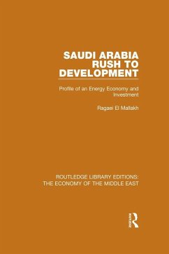 Cover Saudi Arabia: Rush to Development (RLE Economy of Middle East) (eBook, PDF)