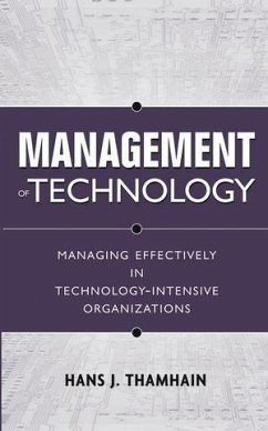 Management of Technology (eBook, ePUB) - Thamhain, Hans J.