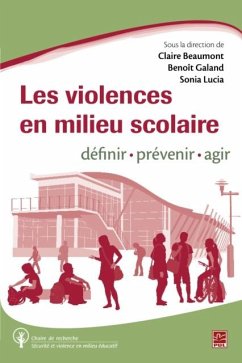 Cover Les violences en milieu scolaire (eBook, PDF)