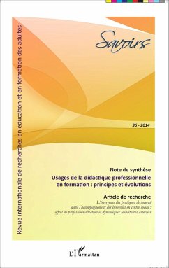 Cover Usages de la didactique professionnelle en formation : principes et evolutions (eBook, ePUB)