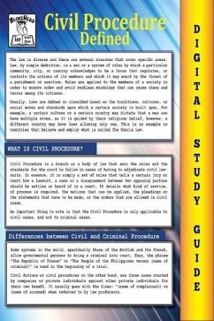 Civil Procedure (Blokehead Easy Study Guide) (eBook, ePUB) - Green, Scott