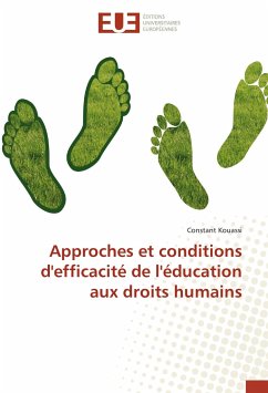 Approches et conditions d'efficacité de l'éducation aux droits humains - Kouassi, Constant