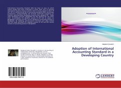Adoption of International Accounting Standard in a Developing Country