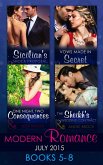 Modern Romance July 2015 Books 5-8 (eBook, ePUB)