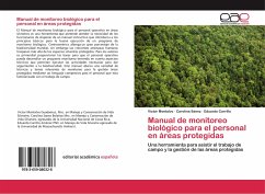Manual de monitoreo biológico para el personal en áreas protegidas