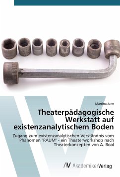 Cover Theaterpädagogische Werkstatt auf existenzanalytischem Boden