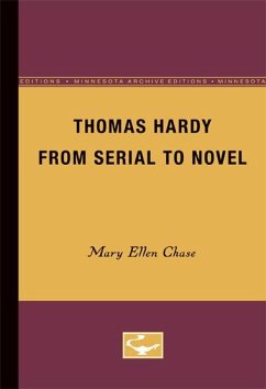 Thomas Hardy from Serial to Novel - Chase, Mary