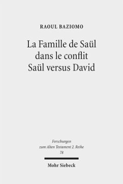 Cover La Famille de Saül dans le conflit Saül versus David