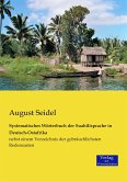 Systematisches Wörterbuch der Suahilisprache in Deutsch-Ostafrika