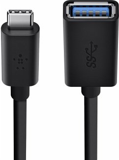 Belkin USB 3.0 Buchse 5GBit/s USB-C auf USB-A 14 cm schwarz