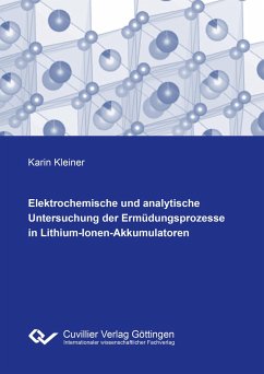 Elektrochemische und analytische Untersuchung der Ermüdungsprozesse in Lithium-Ionen-Akkumulatoren - Kleiner, Karin