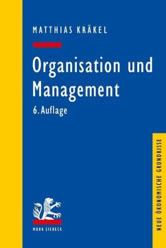 Organisation und Management - Kräkel, Matthias