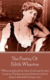 The Poetry Of Edith Wharton (eBook, ePUB)