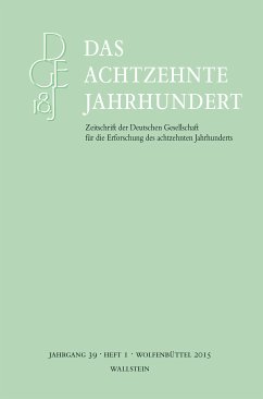 Das achtzehnte Jahrhundert 39/1 (eBook, PDF)