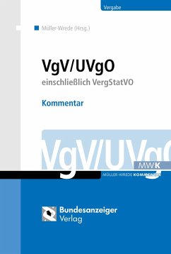 VgV / UVgO - Kommentar - Amelung, Steffen;Bonsack, Robin;Braun, Christian