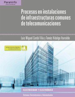 Procesos en instalaciones de infraestructuras comunes de telecomunicaciones - Cerdá Filiu, Luis Miguel; Hidalgo Iturralde, Tomás